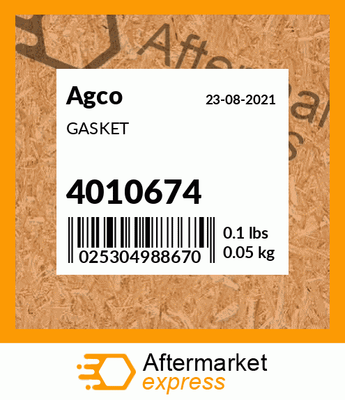 GASKET 4010674