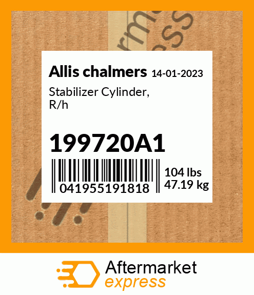 Stabilizer Cylinder, R/h 199720A1
