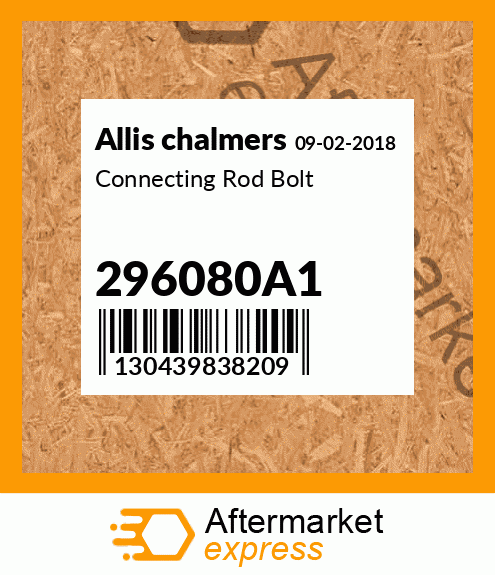 Connecting Rod Bolt 296080A1