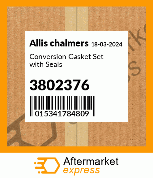 Conversion Gasket Set with Seals 3802376