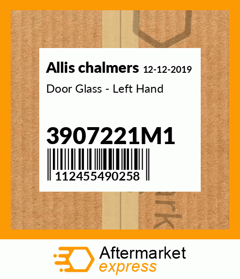 Door Glass - Left Hand 3907221M1