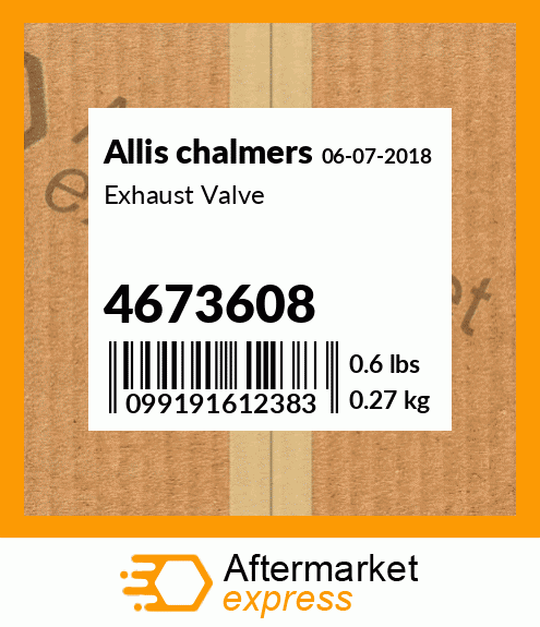 Exhaust Valve 4673608