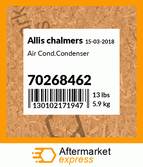 Air Cond.Condenser 70268462
