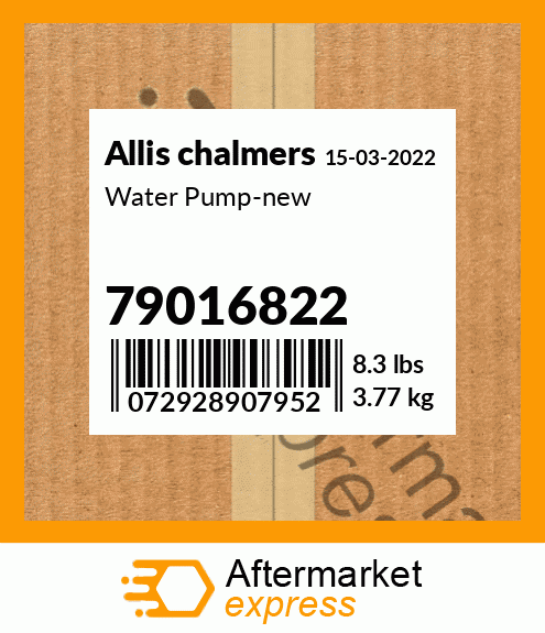 Water Pump-new 79016822