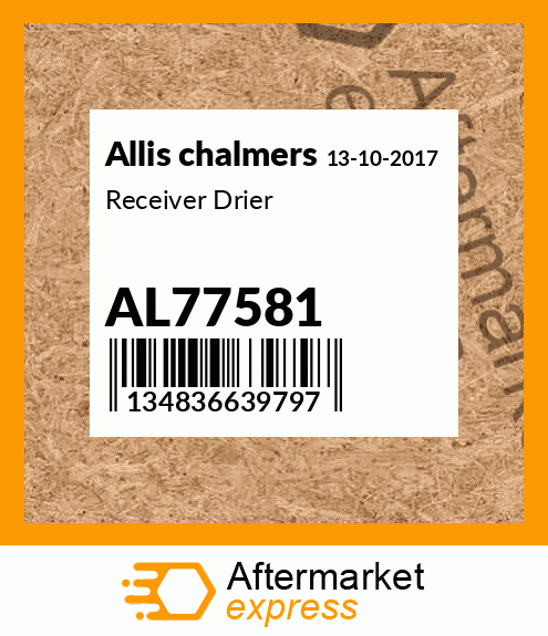 Receiver Drier AL77581