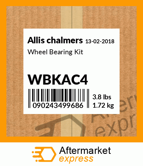 Wheel Bearing Kit WBKAC4