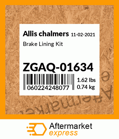 Brake Lining Kit ZGAQ-01634