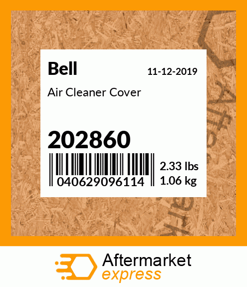 Air Cleaner Cover 202860