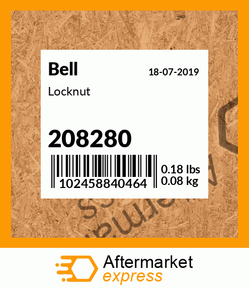 Locknut 208280