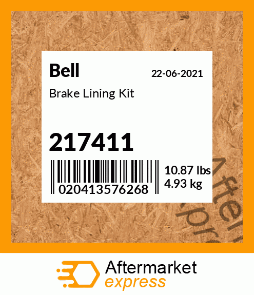 Brake Lining Kit 217411
