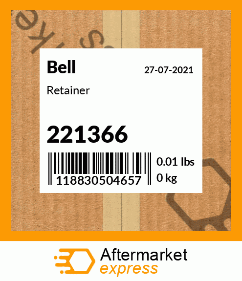 Retainer 221366