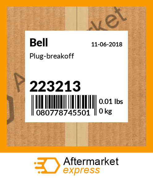 Plug-breakoff 223213
