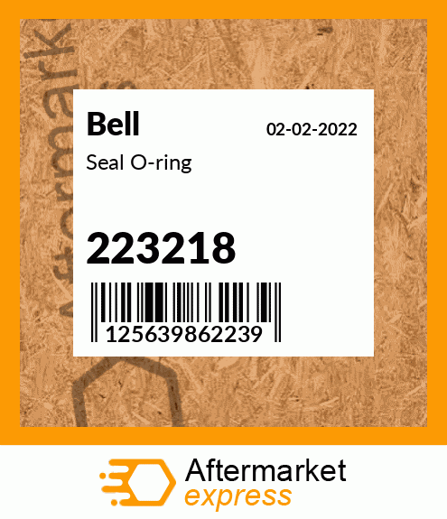 Seal O-ring 223218