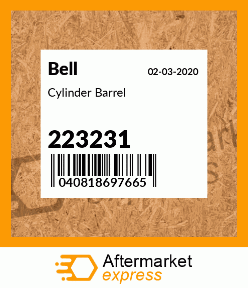 Cylinder Barrel 223231