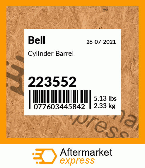 Cylinder Barrel 223552
