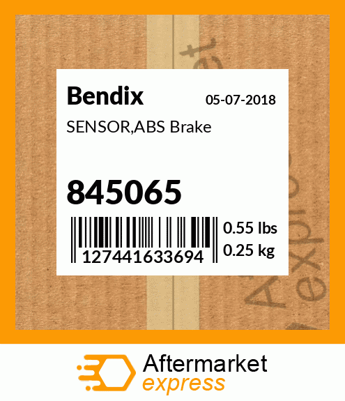 SENSOR,ABS Brake 845065