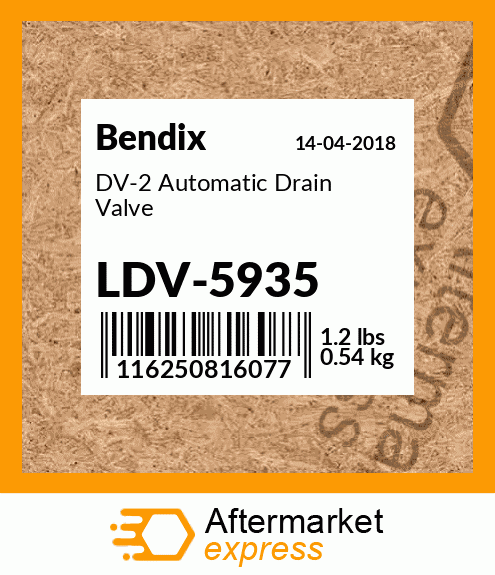 DV-2 Automatic Drain Valve LDV-5935