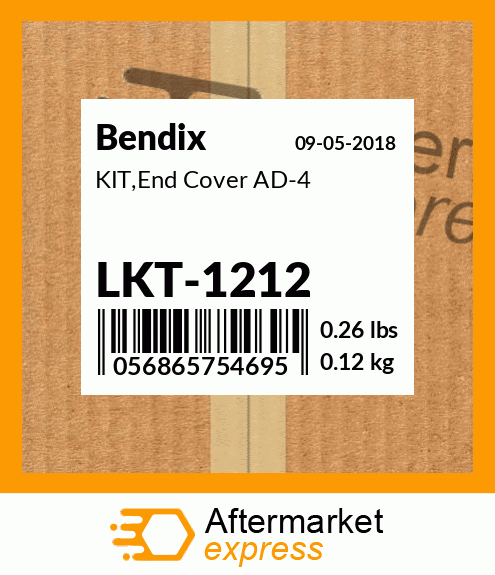 KIT,End Cover AD-4 LKT-1212
