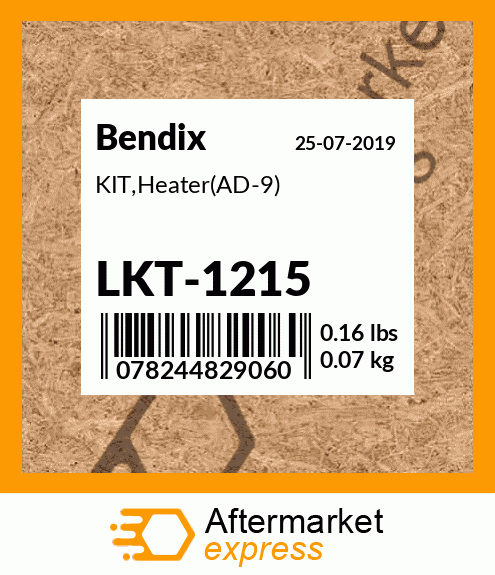 KIT,Heater(AD-9) LKT-1215