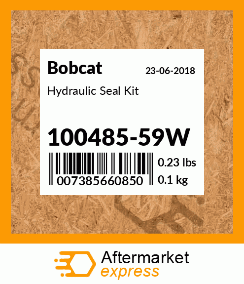 Hydraulic Seal Kit 100485-59W