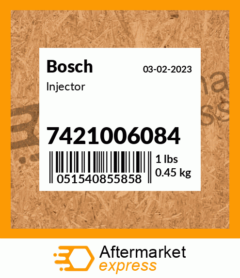 Injector 7421006084