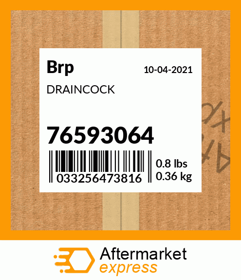 DRAINCOCK 76593064