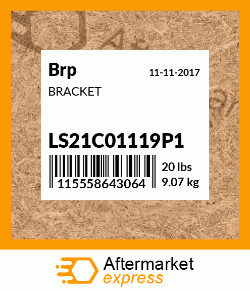 BRACKET LS21C01119P1