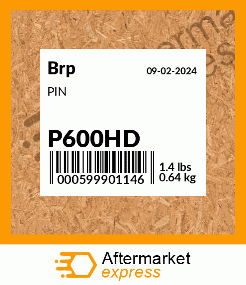 PIN P600HD