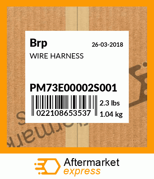 WIRE HARNESS PM73E00002S001