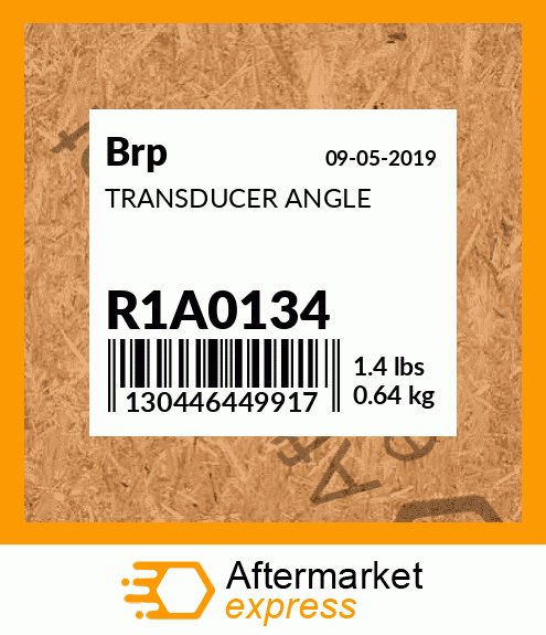 TRANSDUCER ANGLE R1A0134
