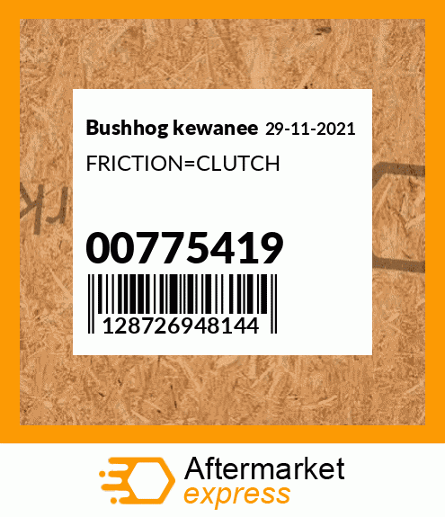 FRICTION_CLUTCH 00775419