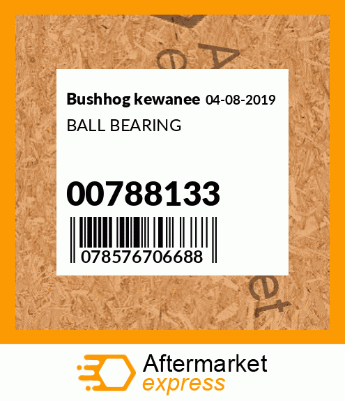 BALL BEARING 00788133
