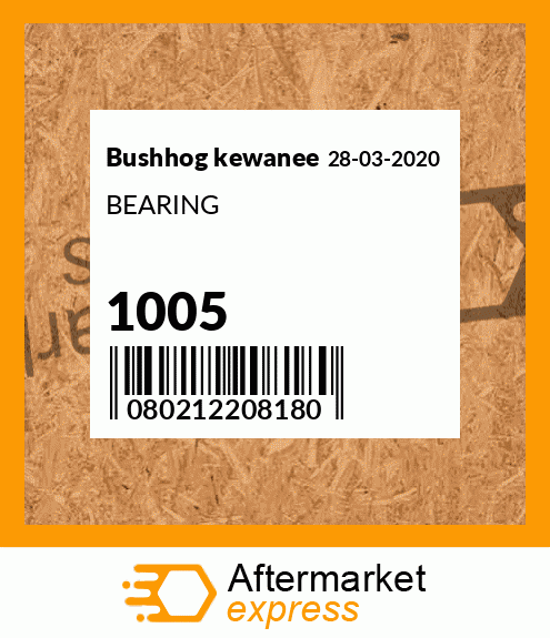 BEARING 1005