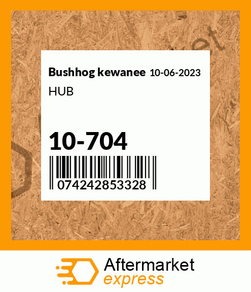 HUB 10-704