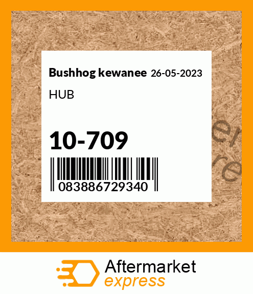 HUB 10-709