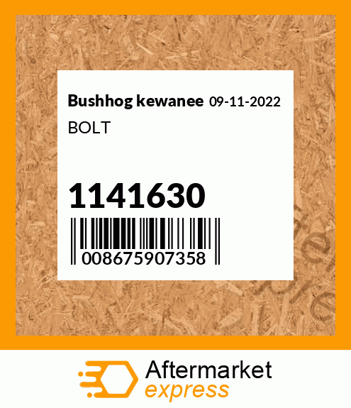 BOLT 1141630