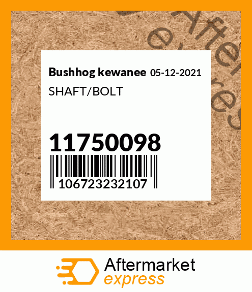 SHAFT/BOLT 11750098