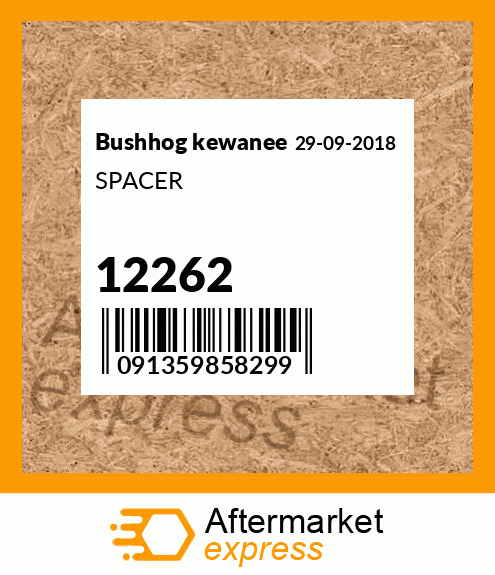 SPACER 12262