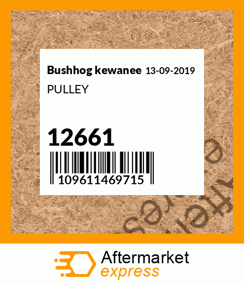 PULLEY 12661