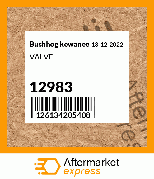 VALVE 12983