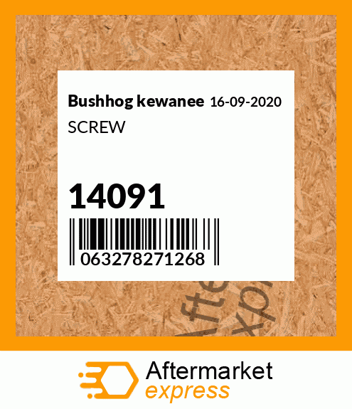 SCREW 14091