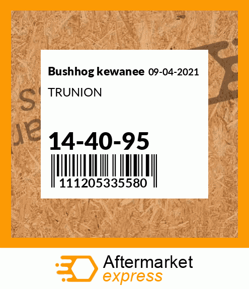 TRUNION 14-40-95