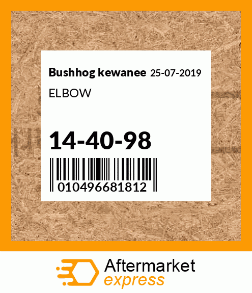 ELBOW 14-40-98