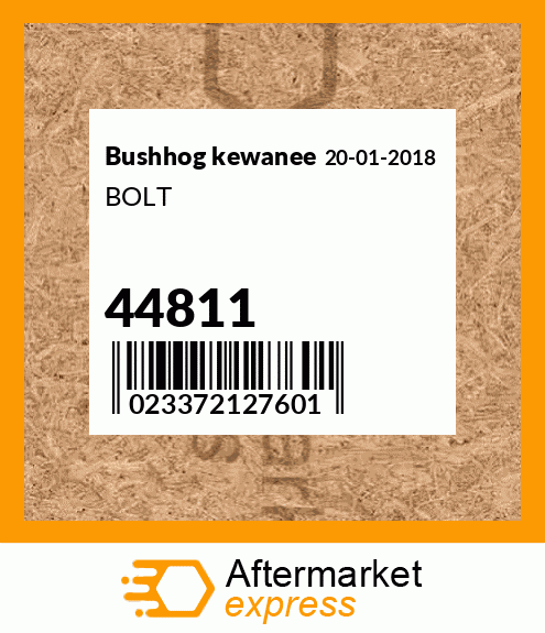BOLT 44811