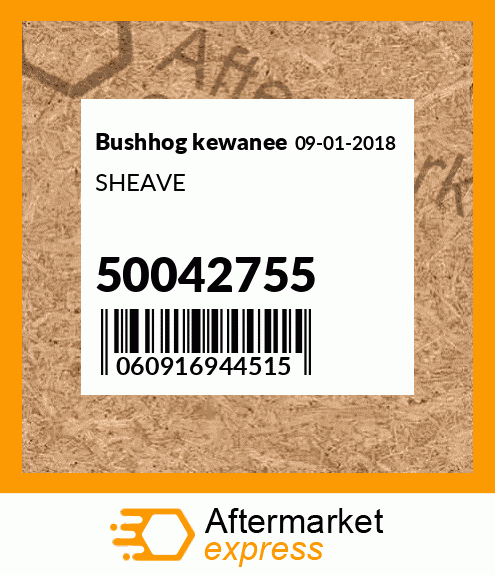 SHEAVE 50042755