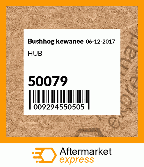 HUB 50079