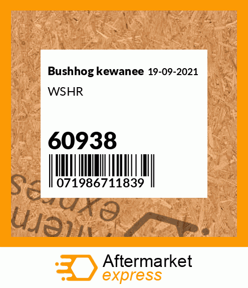 WSHR 60938