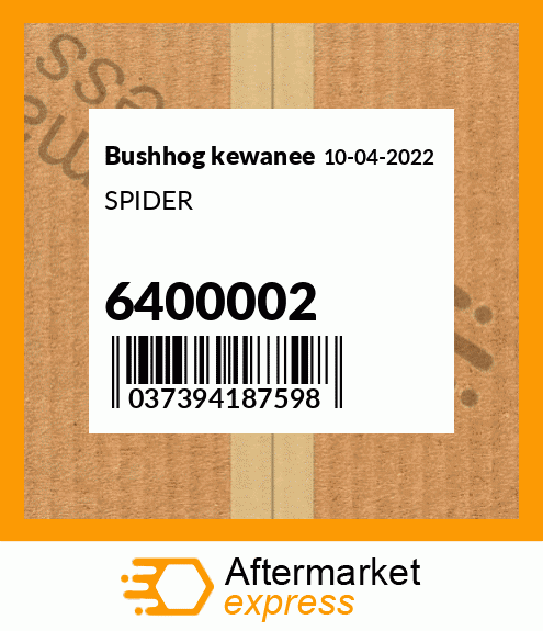 SPIDER 6400002