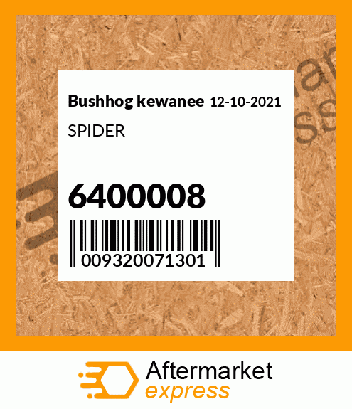 SPIDER 6400008