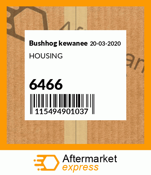 HOUSING 6466